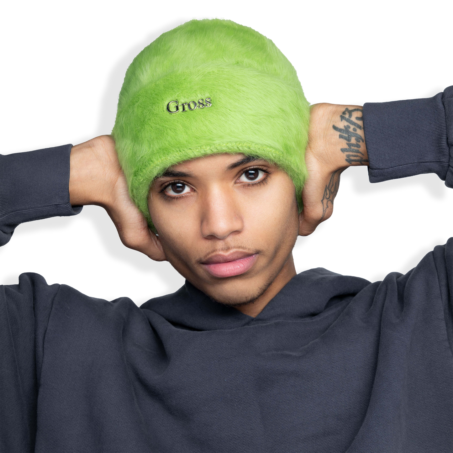 Gross™ Lime Fur Beanie