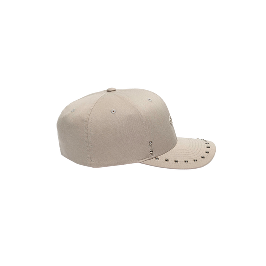 Gross™ Cream Studded Fitted Hat