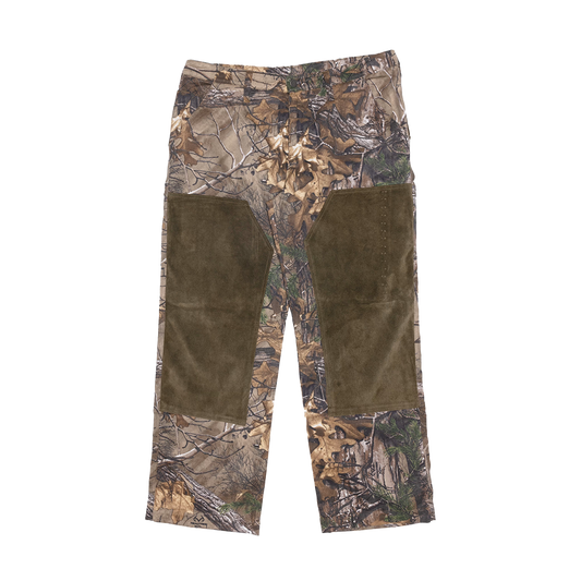 Gross™ Camo Army Green Suede Carpenter Pant