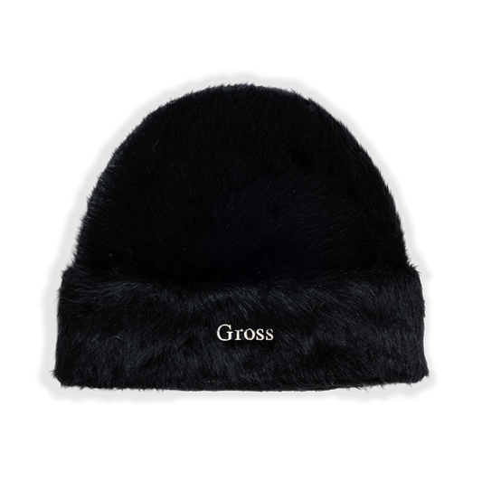 Gross™ Black Fur Beanie