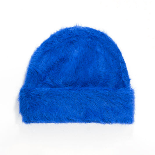 Gross™ Royal Blue Fur Beanie