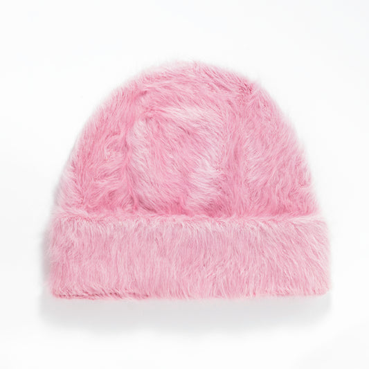 Gross™ Pastel Pink Fur Beanie